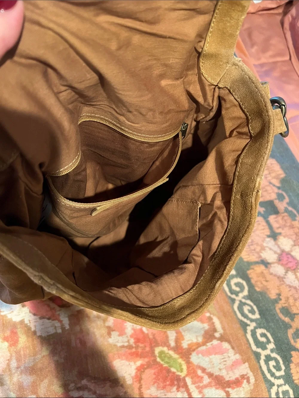 Free People Suede Backpack